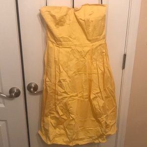 Strapless Calvin Klein dress